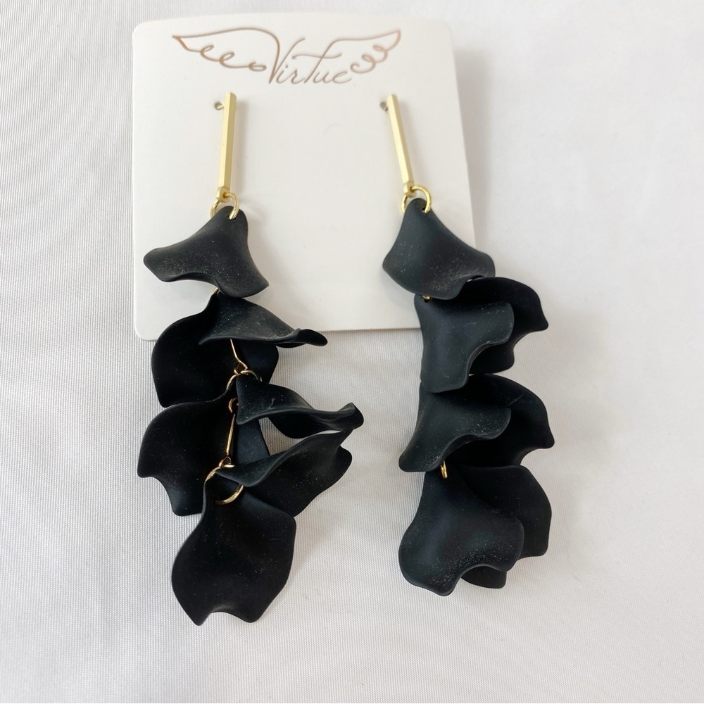 Virtue Jewelry Design Hyacinth Earrings on Bar Posts - Picture 5 of 8